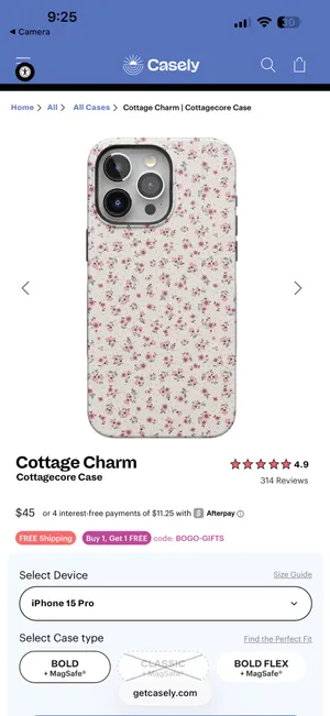 iPhone 15 Pro Casely Case Pink thumbnail 6
