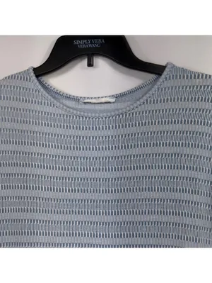 Caution to the Wind Medium Blue Tie Front Top thumbnail 2
