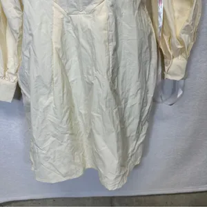 Kehlani x Missguided Off‎ White Cream Corset Detail Bardot Mini Dress Size 8 thumbnail 4