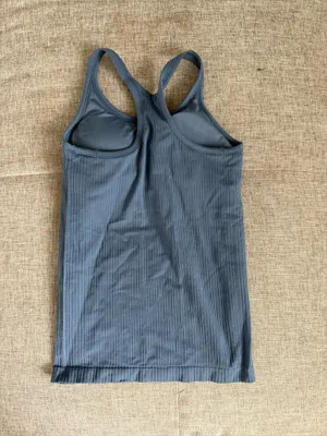 Blue Tight Tank thumbnail 2