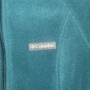 Columbia Benton Springs Full Zip Teal Green Fleece Jacket Women's Size XS Soft thumbnail 7