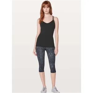 Lululemon Create Your Calm Tank Black Strappy Yoga Active Stretch Women Size 8 thumbnail 3