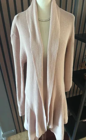 Venus light pink size medium cardigan cotton blend thumbnail 1