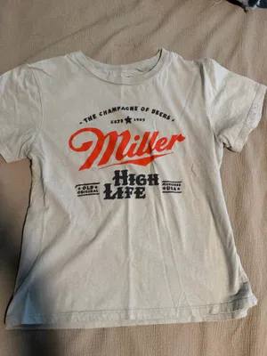 Miller light shirt White thumbnail 1