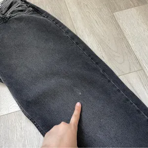 Free People Jeans low rise barrel womens Black (size 29) thumbnail 6