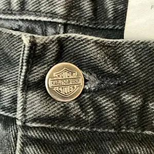 Vintage 2002 Harley Davidson 100% Cotton Black Non Ripped Size 12R #700 thumbnail 5