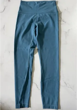 Lululemon Blue Leggings  thumbnail 3