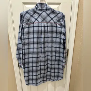 UGG Flannel button down long pajama shirt size Small thumbnail 3