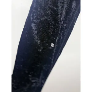 Lululemon Pants Womens 6 Black Velvet Joggers Elastic Waist Pockets Lounge thumbnail 13