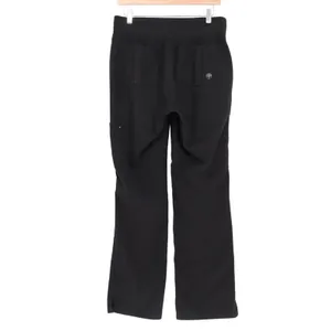 Tree Of Life Cargo Pants Women Medium Black Patch Pockets High Rise Straight Leg thumbnail 4