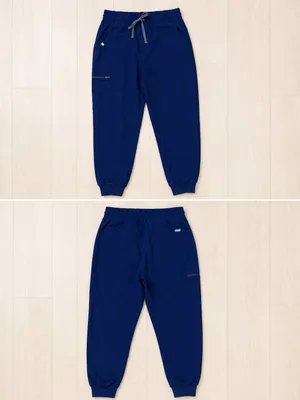 FIGS Zamora Jogger Scrub Pants Technical Collection Navy Sz L Medical thumbnail 2