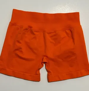 Women’s Orange Stretch Active Shorts Size M thumbnail 1