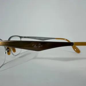 Ray-Ban RB6345 2732 Brown Silver Semi-Rimless Cat‎ Eye Optical Frames 52-17-135 thumbnail 4