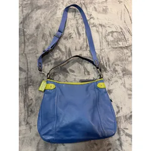 Coach lime green leather Coach Daisy Spectator convertible hobo bag thumbnail 3