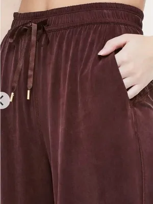 Lululemon principal dancer pant 32” midnight maroon size 10 thumbnail 4