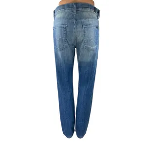 7 For All Mankind Slimmy Mens Blue High Rise Straight Slim Denim Jeans Pants 29 thumbnail 3