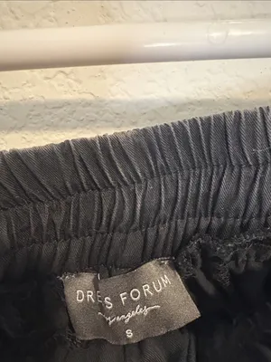 Dress Forum charcoal Black Cargo Jogger Pants small thumbnail 2