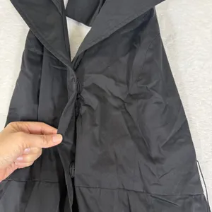 Alice + Olivia‎ Black Halter Wide Leg Jumpsuit Collared Backless Formal 8 thumbnail 10