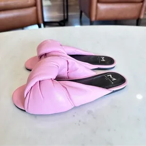 Marc Fisher Olgalia Women's Bubblegum Pink Puffy Slide Sandal‎ Size 5.5 thumbnail 4