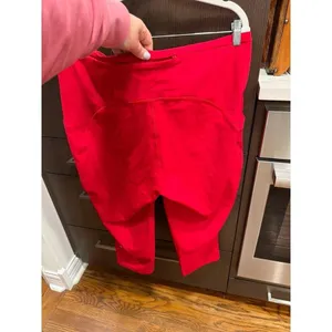 Lululemon Swift Speed High-Rise‎ Crop 21" Dark Red 20 thumbnail 3