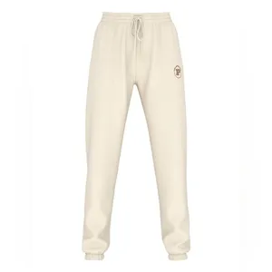PINK Victoria’s Secret Sports Club Joggers Cream Fleece Sweatpants thumbnail 2