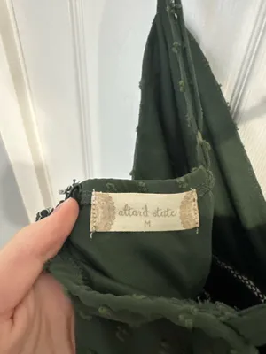 Altar'd State Dress Mini Green thumbnail 4