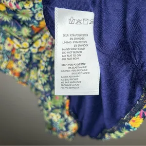 NEW Urban Outfitters Moonbeam Floral ruched mesh mini dress women’s size large thumbnail 10