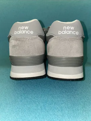 NEW BALANCE 515 suede sneakers gray white logo lace up low top NEW size 9.5 thumbnail 5
