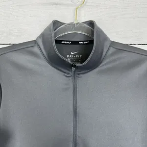 Nike Golf Women's Performance Zip Pullover Size‎ Small Grey Athletic Active thumbnail 2