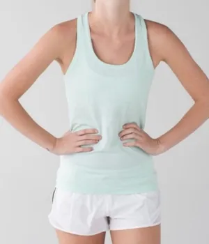 Lululemon Green Swiftly Tech Tank Top Size 6 Light Mint Lime thumbnail 1