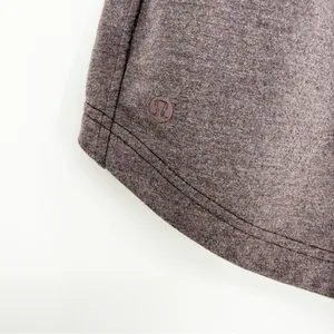 Lululemon Inner Glow Shorts Women's‎ Size 4 Heathered Antique Bark Activewear thumbnail 7