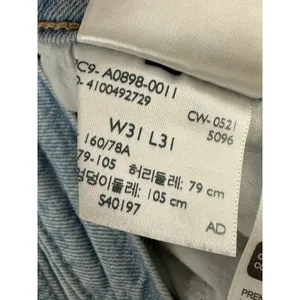 Levi's Light Wash 70s High Slim Straight Denim Jeans Womens‎ Size 31 Blue thumbnail 9