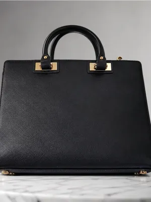 Michael Kors NEW Quinn Crossbody Satchel Black Saffiano Leather Bag Purse NWOT thumbnail 6