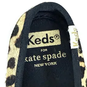 Keds for Kate Spade Slip On Shoes Size 7.5 Mules Leopard Print Sneakers thumbnail 5