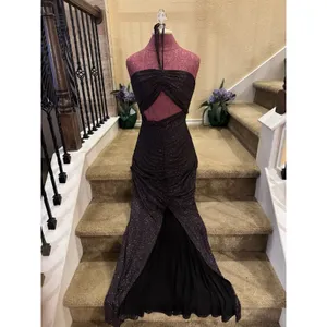 Jules and Cleo Black Shimmery Prom/Evening Gown Size 12 thumbnail 3