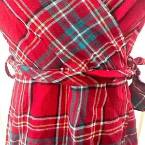 Urban Outfitters red Amanda belted wrap dress thumbnail 12