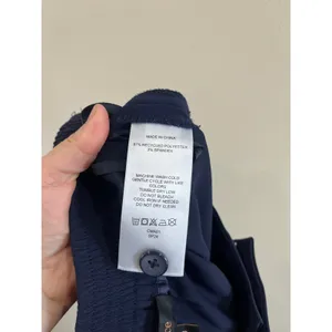 Quince Navy Stretch Crepe Trouser Pants Tailored‎ Work Office Chic Size 0 thumbnail 7