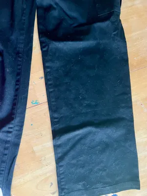 Black O ring cargo jeans Size M thumbnail 3