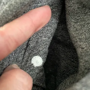 Lululemon SCUBA FULL-ZIP HOODIE IN HEATHERED SPECKLED BLACK, size 6 thumbnail 5