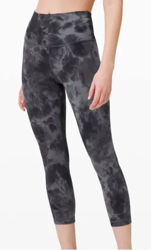 Lululemon Align Crop 21" *Diamond Dye-Pitch Grey/Graphite Grey 4 thumbnail 1