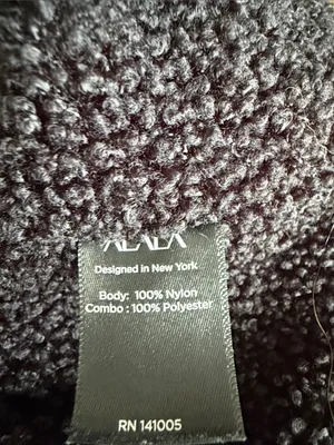 Alala black Sherpa bomber jacket thumbnail 6