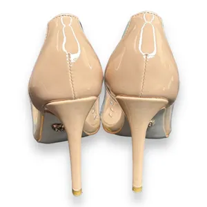 Petit Cadeau Womens Dress Shoe‎ Pumps Clear Black Beige Size 7 thumbnail 3