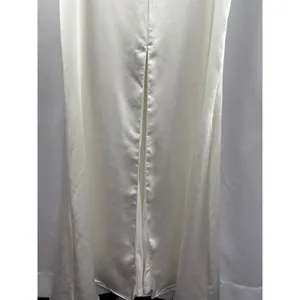 Women’s Lulus Large White Satin Sleeveless Formal Dress thumbnail 3