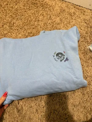 Hoodie Walmart Blue Size M thumbnail 2