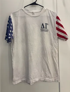 Delta Gamma DG Texas State Anchor Splash T-Shirt thumbnail 1