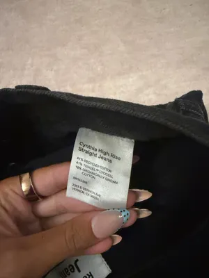 Reformation Cynthia High-Rise Straight Jeans thumbnail 6