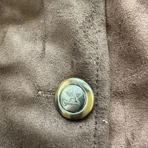 Armani Collezioni NWT Suede Jacket Sz M Suede chocolate brown leather thumbnail 14