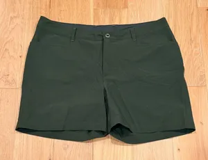 Patagonia Dark Green‎ Women's hiking shorts 14 thumbnail 1