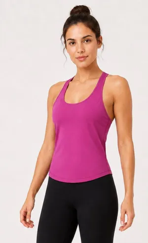 lululemon Cool Racerback Tank Hot Pink Size 4 thumbnail 1