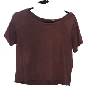 Pacsun Me to We Suede Top Maroon thumbnail 1